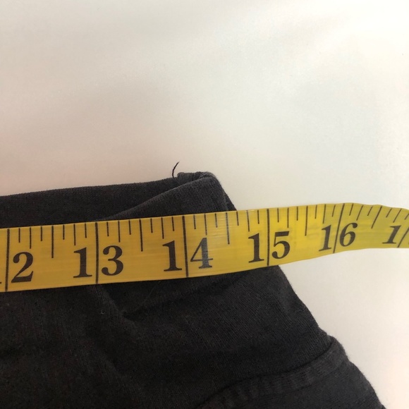 Bassike Utility Jogger Sweatpants Black Jersey Slouch - Picture 10 of 13